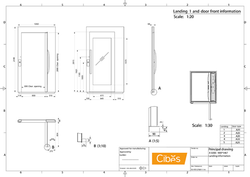 Bản vẽ hoàn thiện Cibes