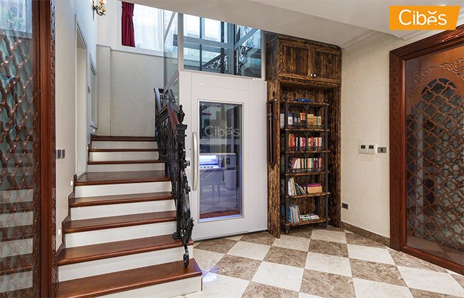 Cầu thang máy gia đình cần đem lại sự hài hòa trong thiết kế không gian ngôi nhà