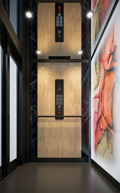 Hình ảnh thang máy V70s Aurora