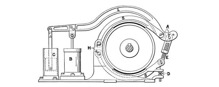 Bản vẽ phanh thang máy
