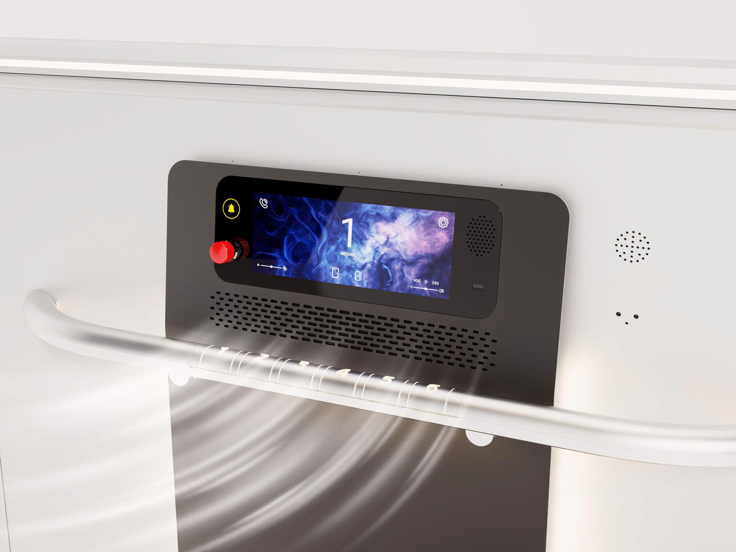 Quạt gió tích hợp trên vách bảng điều khiển