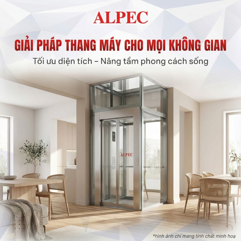 ALPEC là thương hiệu thang máy nội địa uy tín