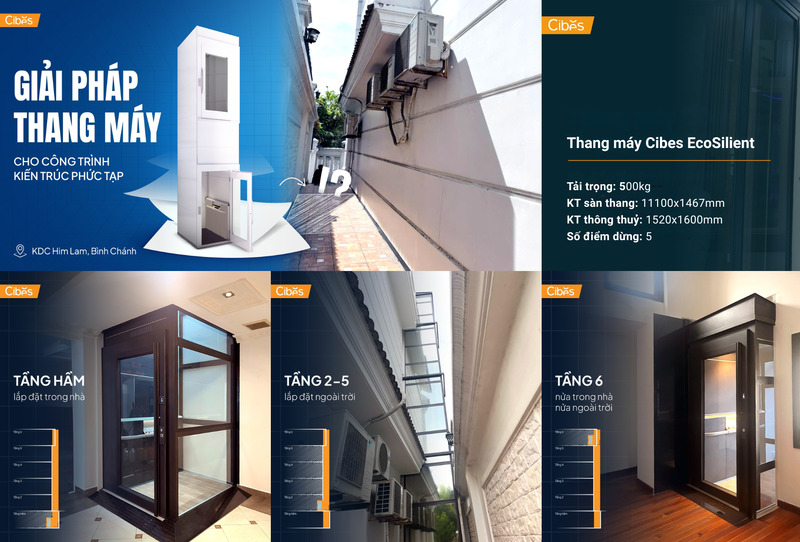Cibes Ecosilent là dòng sản phẩm có kích thước nhỏ nhất của Cibes