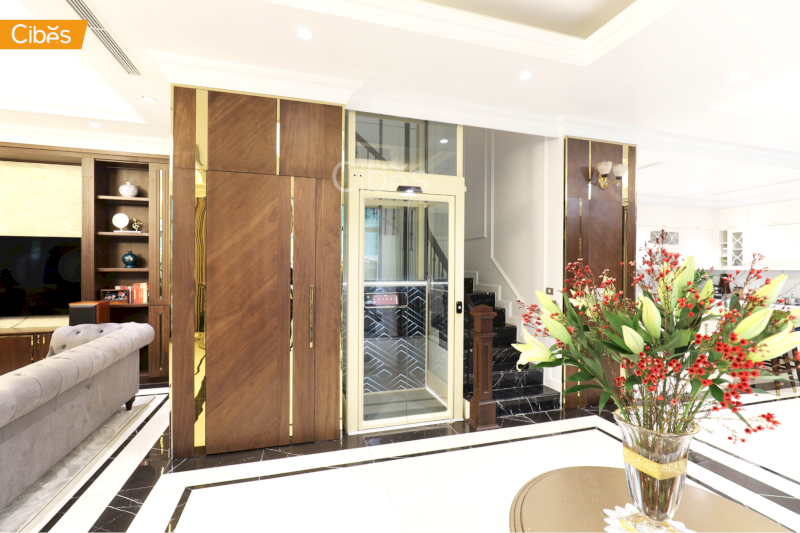 Thang máy gia đình Cibes Voyager V80i Galaxy đem lại giải pháp di chuyển an toàn, tiện lợi cho gia đình  