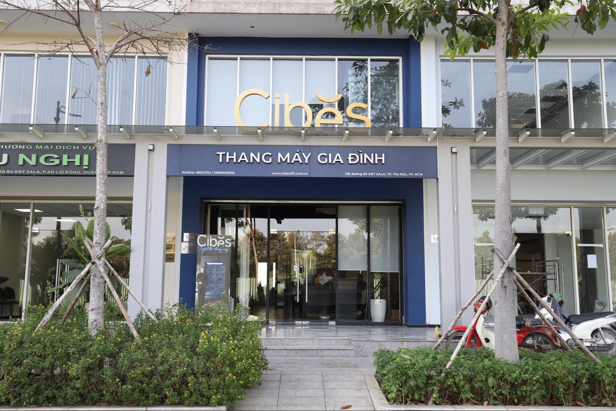 Showroom thương hiệu thang máy Cibes tại Thành phố Hồ Chí Minh