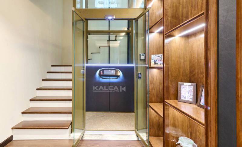 Thang máy trục vít Kalea dành cho gia đình
