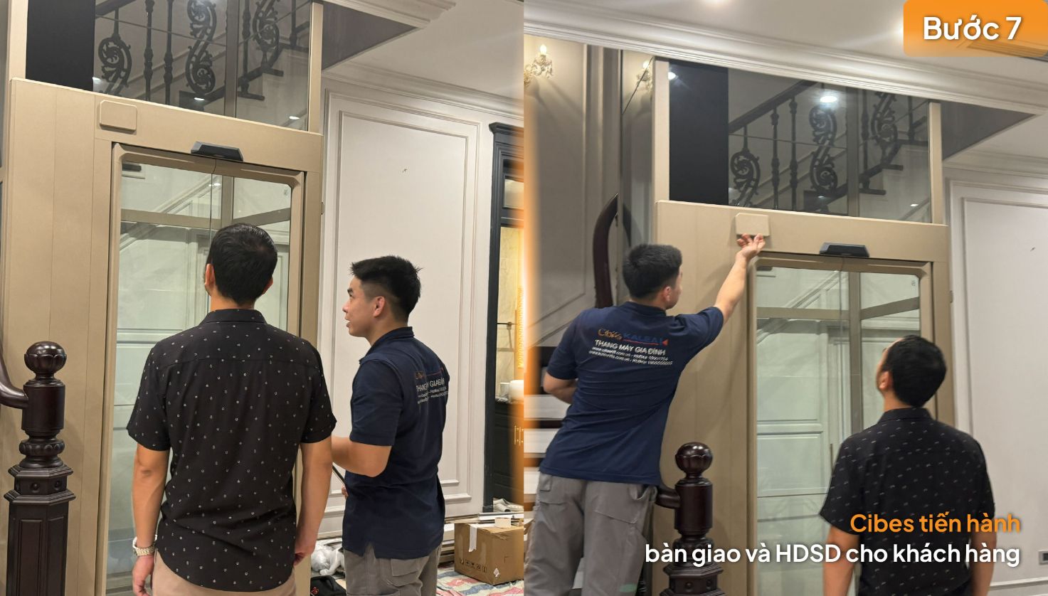 Bước 7: Bàn giao và hướng dẫn sử dụng