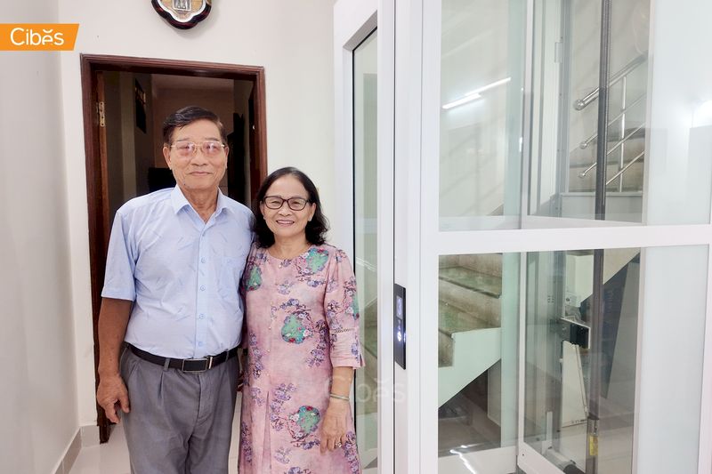 Cibes V80i Elegance trong một ngôi nhà phố tại Đà Nẵng