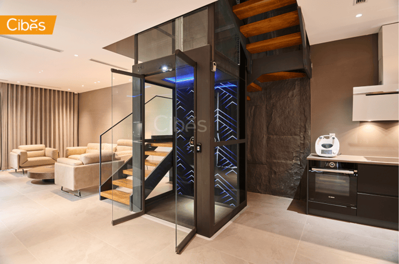 Dòng thang Cibes Voyager V90 là dòng thang trục vít gia đình phổ biến nhất của Cibes