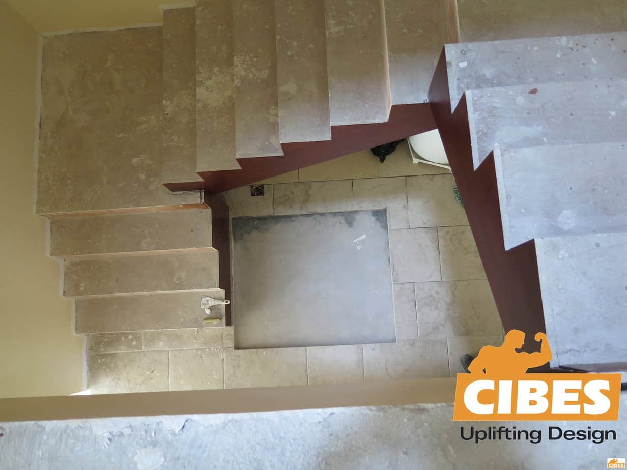 Hố pit của thang máy Cibes chỉ tối đa sâu 6cm