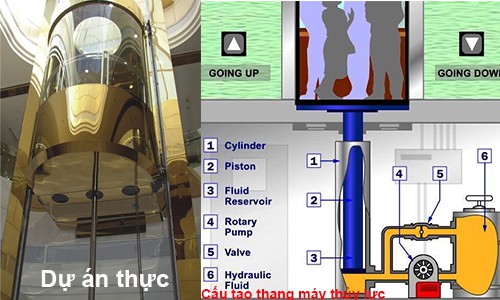 Đánh giá ưu nhược điểm của thang máy thủy lực